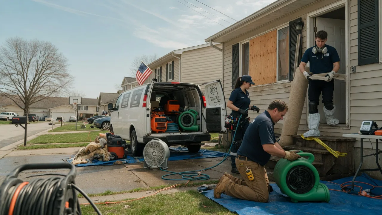 Water Damage Restoration in La Vergne, TN near me